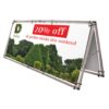 1m x 2.5m Outdoor Banner Frame - Outdoor Banner Stand - UK Banner Printing - 3