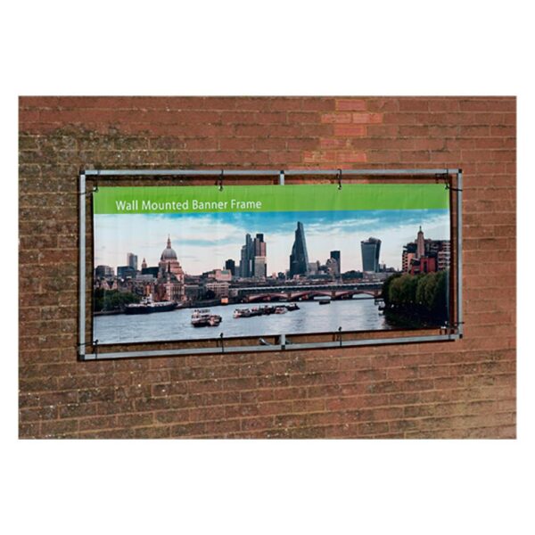 1m x 2.5m Wall Mounted Banner - Outdoor Banner Stand - UK Banner Printing - 2