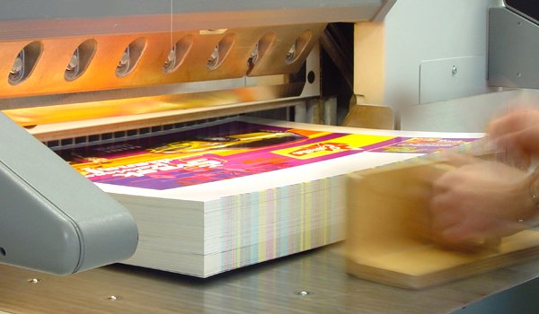 electronic printing paper guillotine