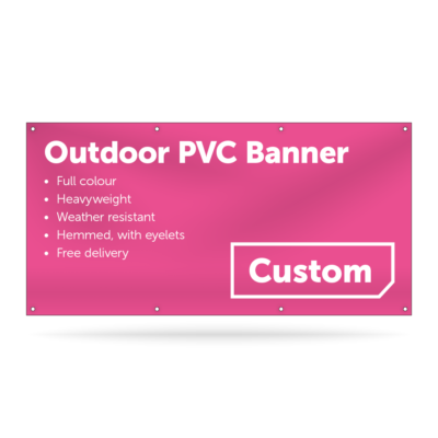 Next Day PVC Banner